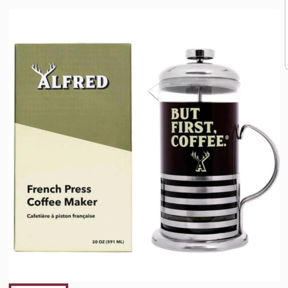Alfred French press coffee maker